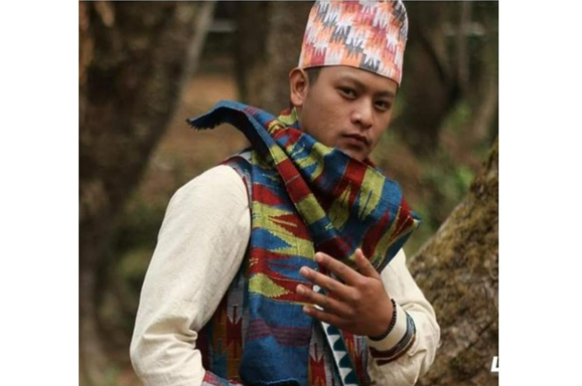 A Nepali Limbu Woman in Her Cultural Dress Stock Photo - Image of legacy,  ensemble: 287275878