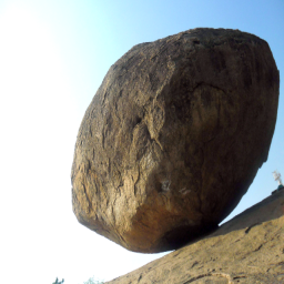 Roundish Rocks Krishna's Butterball: The Mystery Rock
